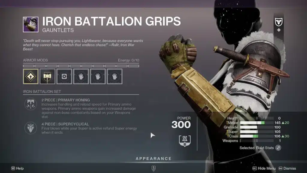 Destiny 2 : les meilleurs bonus de set d'armure PvE du moment