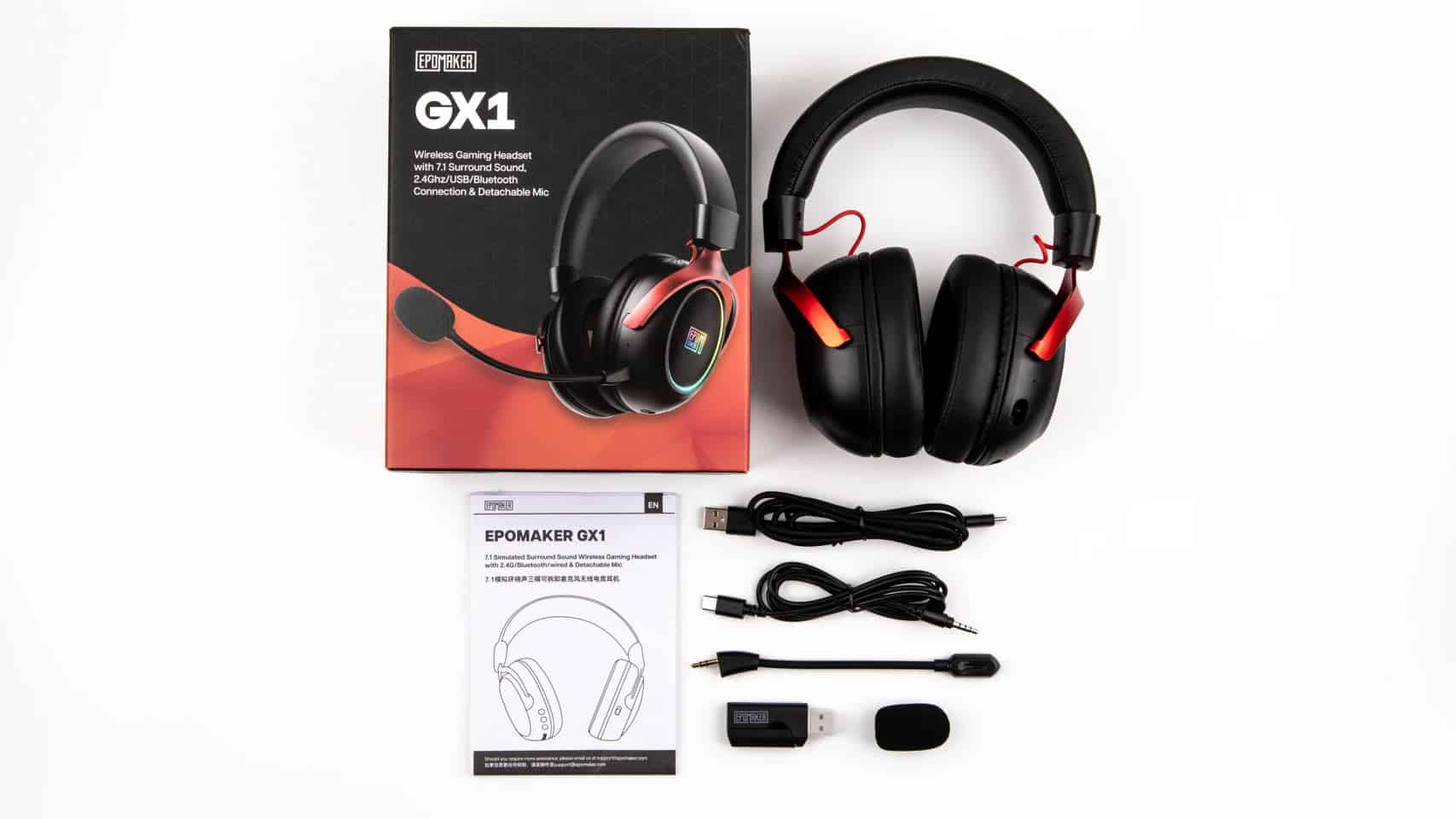 Epomaker GX1 : le casque gaming sans fil de la marque à 49,99 dollars