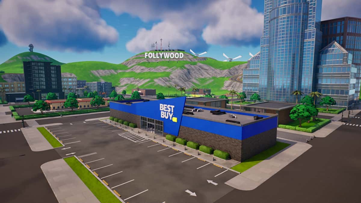Fortnite : un magasin Best Buy virtuel débarque dans Drive City