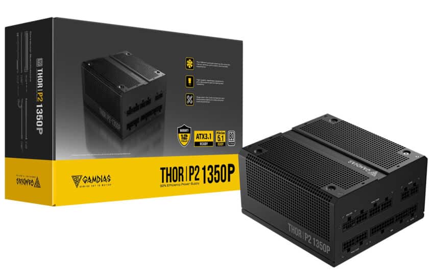 Gamdias lance ses alimentations THOR P2 pour GPU nouvelle génération