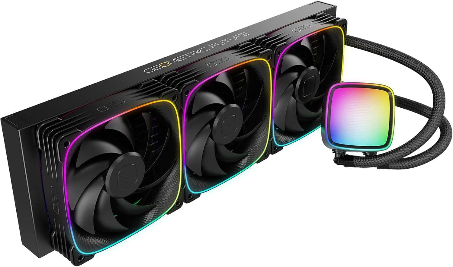 Geometric Future dévoile le boîtier Model 3 et le watercooling Eskimo Plus 36