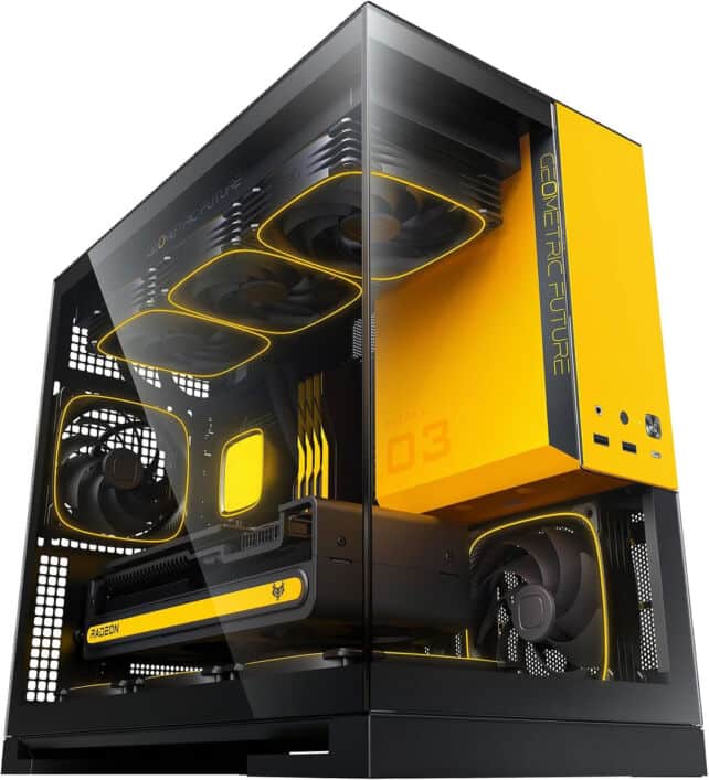 Geometric Future dévoile le boîtier Model 3 et le watercooling Eskimo Plus 36