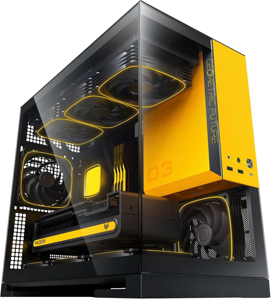 Geometric Future dévoile le boîtier Model 3 et le watercooling Eskimo Plus 36
