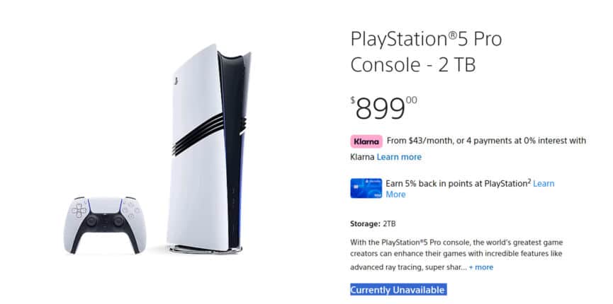 GTA 6 : la PS5 Pro en rupture de stock, les prix flambent jusqu'à 1 300 dollars