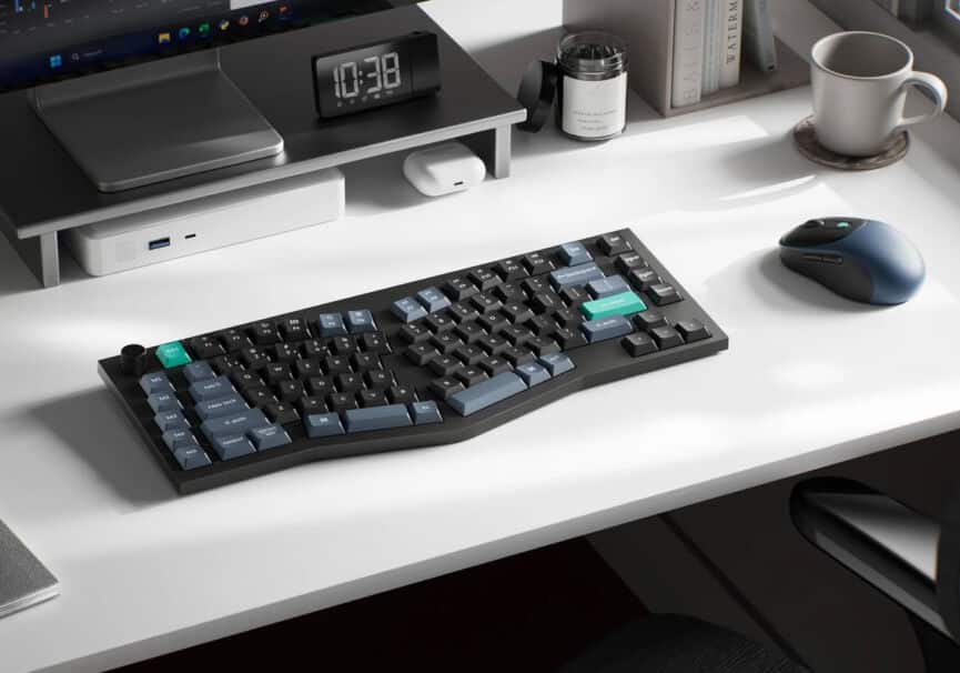 Keychron B40 et B39 : deux claviers Alice à touches scissor dès 49,99 dollars