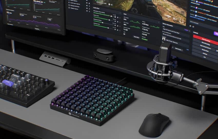 Keychron C100 8K : un macro pad mécanique de 100 touches à 64,99 dollars