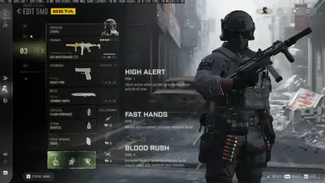 La meilleure configuration pour l'ISO Nightshade dans Modern Warfare 4