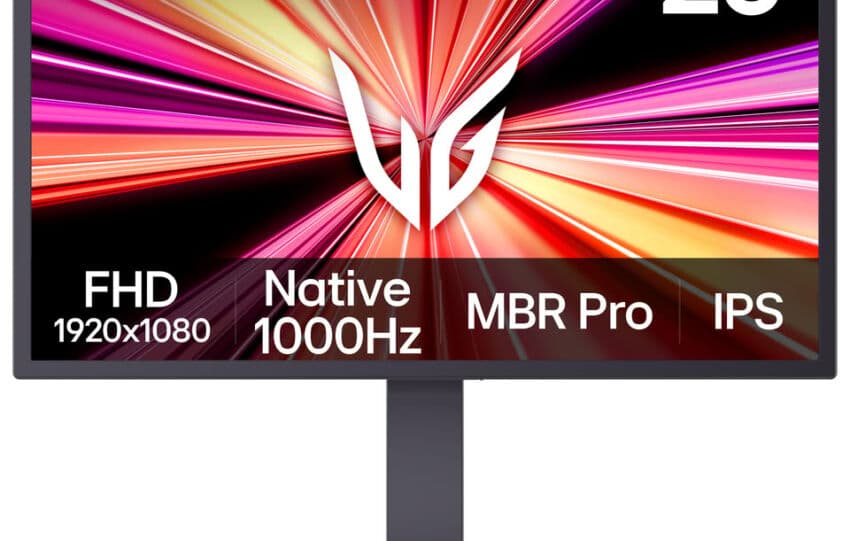 LG UltraGear 25G590B : le premier moniteur Full HD à 1000 Hz, disponible à 999,99 $