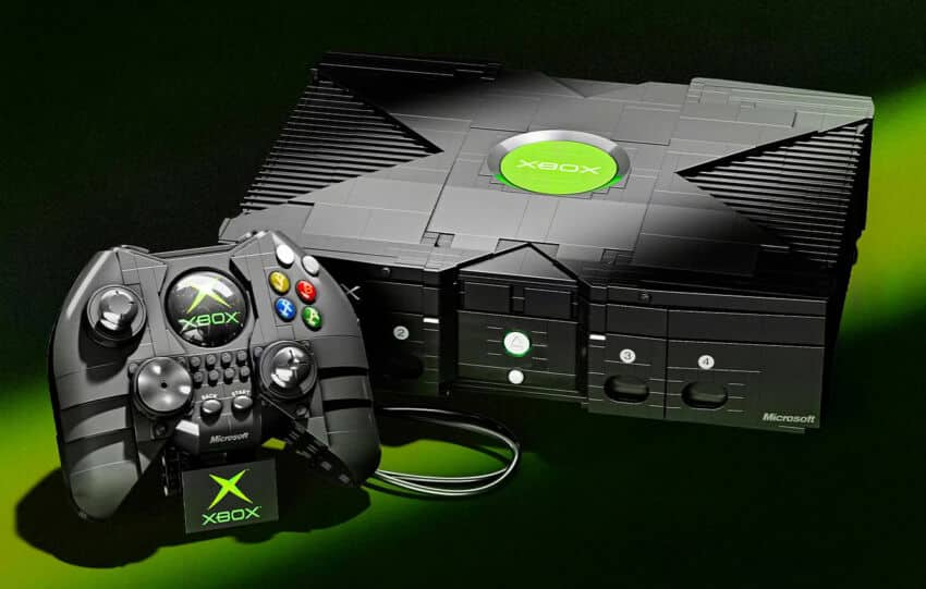 Mattel crée une Xbox originale géante en briques pour ses 25 ans