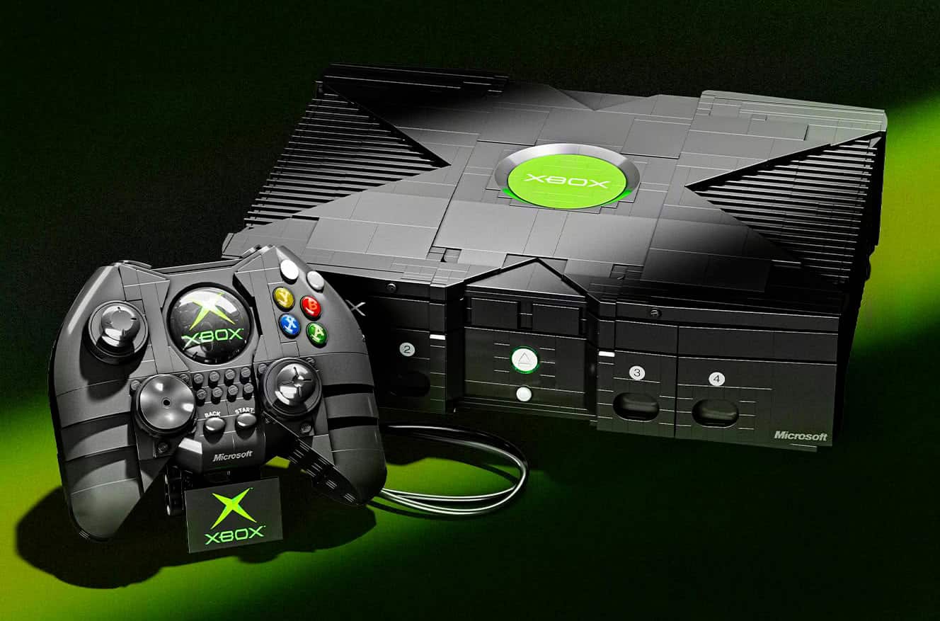 Mattel crée une Xbox originale géante en briques pour ses 25 ans