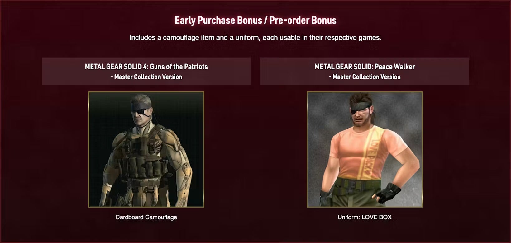Metal Gear Solid Master Collection Vol. 2 en précommande à -23%