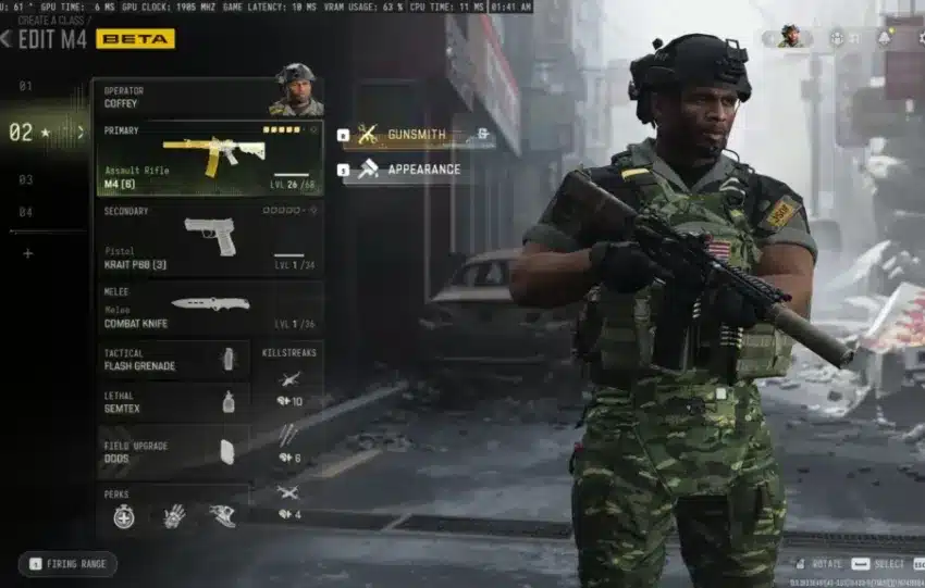 Modern Warfare 4 : le meilleur loadout M4 pour plus de dégâts et de précision