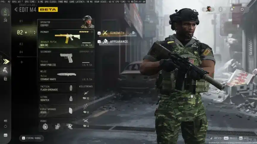 Modern Warfare 4 : le meilleur loadout M4 pour plus de dégâts et de précision