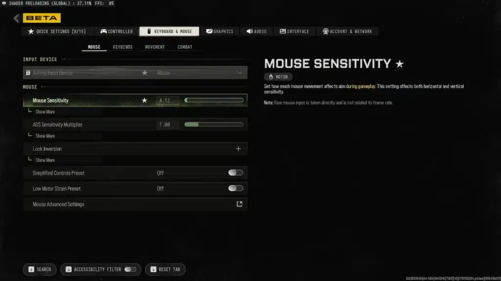 Modern Warfare 4 : les meilleurs réglages souris et clavier pour la bêta
