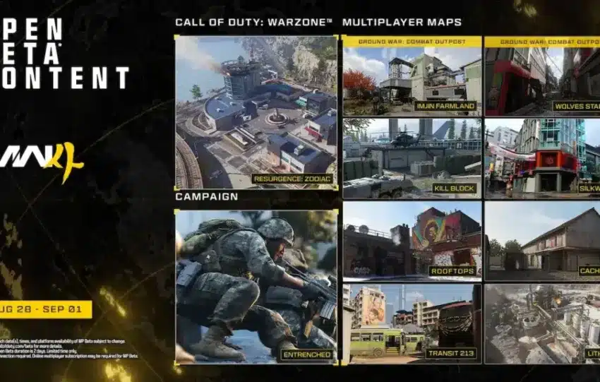 Modern Warfare 4 Open Beta : précharge dès le 26 août