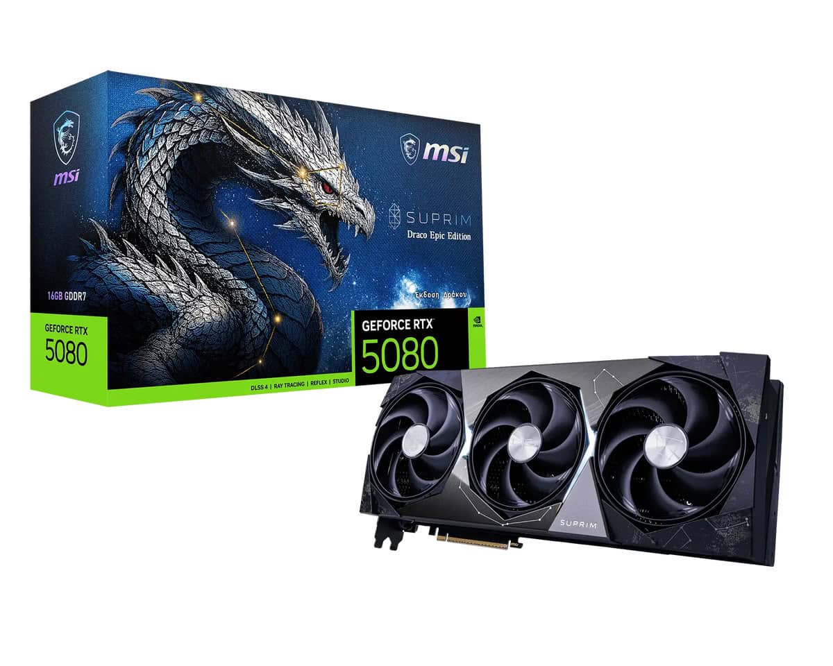 MSI DRACO EPIC EDITION : l'hommage aux 40 ans du fabricant