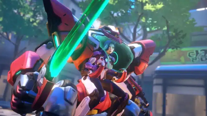 Overwatch : D.Mon, le nouveau tank de la saison 4, dévoile son kit complet