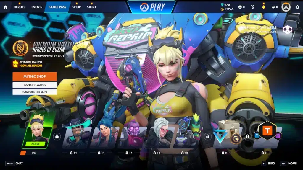 Overwatch Season 4 : le battle pass fait peau neuve, d'anciens passes de retour