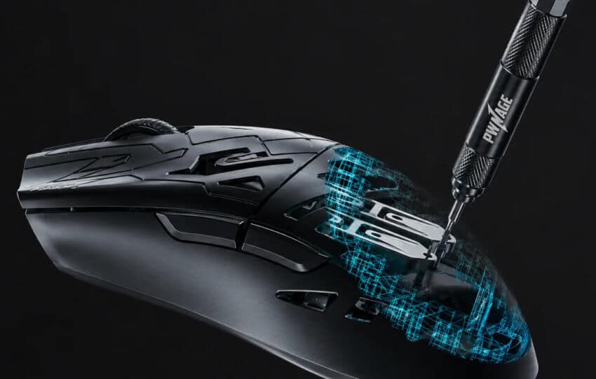 Pwnage Vanta : la souris gaming sans fil au clic mécaniquement réglable