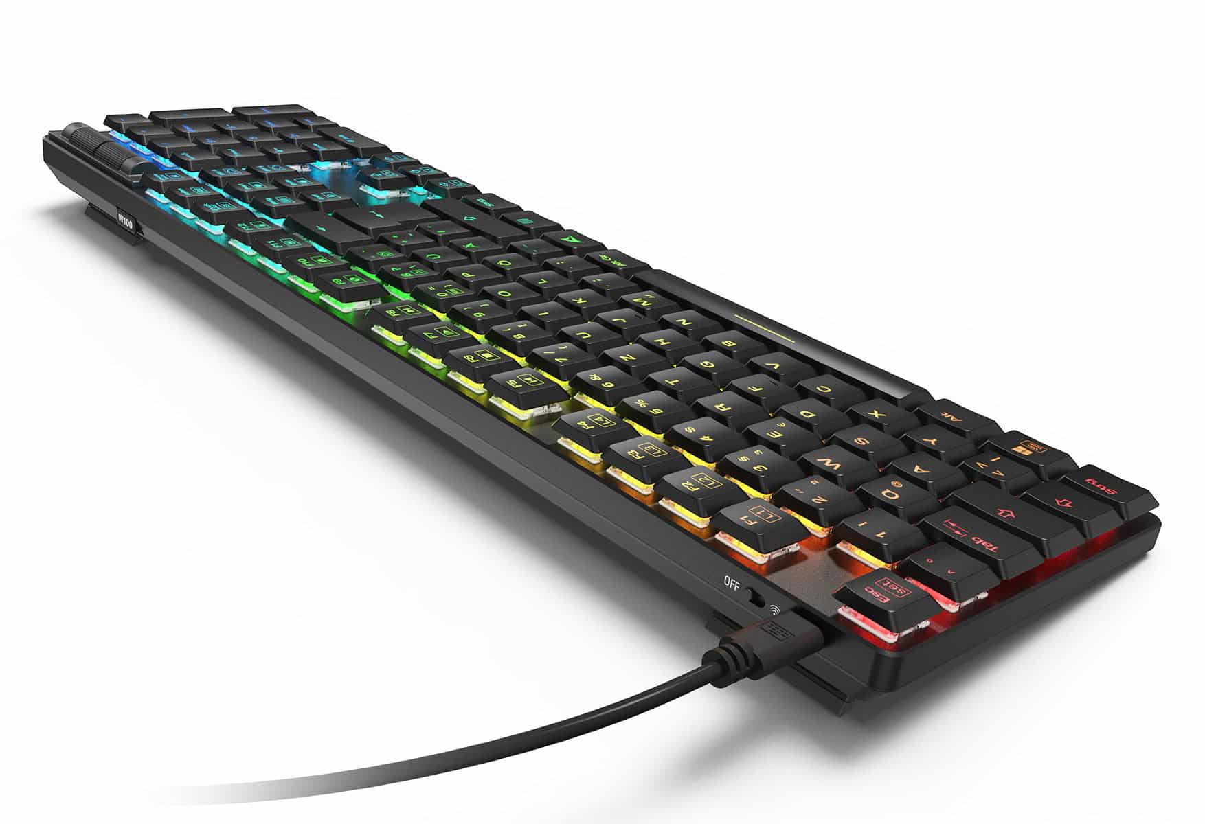 Sharkoon lance le clavier PureWriter W100 : sans fil, silencieux et à 59,90 €