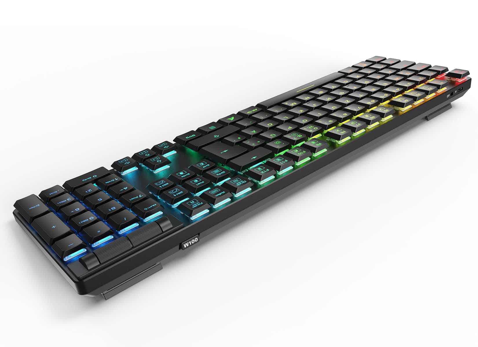 Sharkoon lance le clavier PureWriter W100 : sans fil, silencieux et à 59,90 €