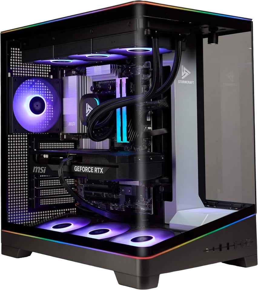 Stormcraft PC dévoile sa gamme Valkyrie Series avec Ryzen X3D et RTX 50