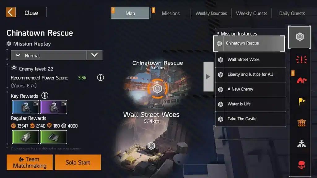 The Division Resurgence : comment monter vite le niveau Specialization