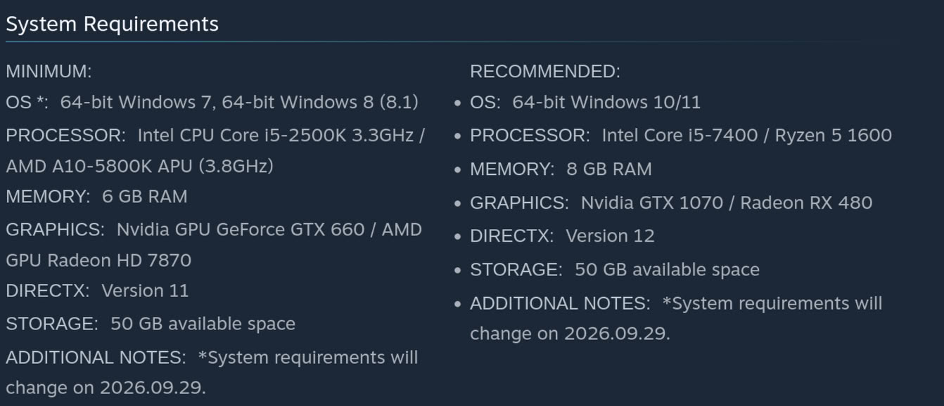 The Witcher 3 Remastered : la config minimale grimpe