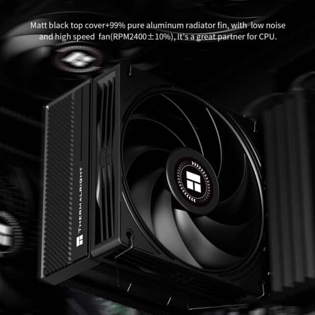 Thermalright Assassin X 120-A Dark : le ventirad slim passe au tout noir