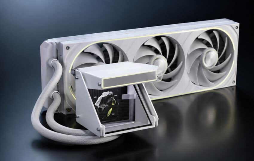 TRYX HOLO 360 : un AIO qui fait flotter un hologramme au cœur du PC
