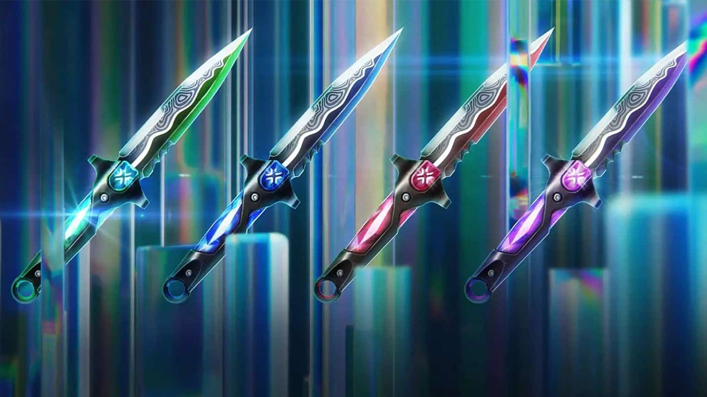 VALORANT : la liste complète des skins de couteau et leurs prix