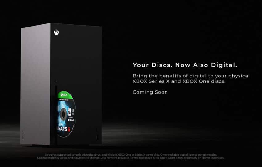 Xbox lance son programme disc-to-digital