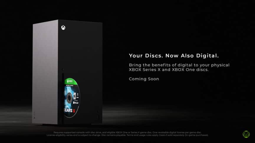 Xbox lance son programme disc-to-digital