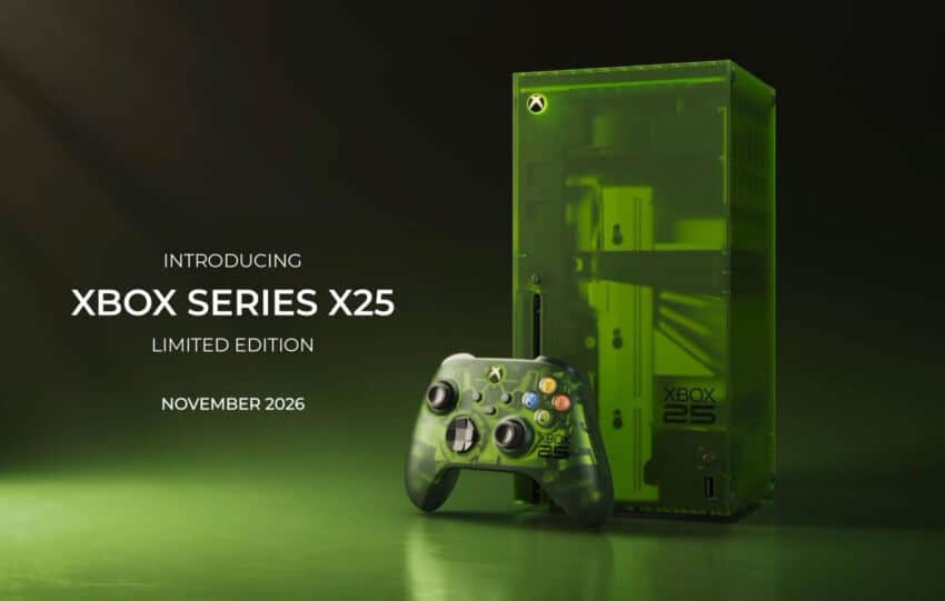 Xbox Series X25 : la console édition limitée à 899 $ arrive en novembre 2026