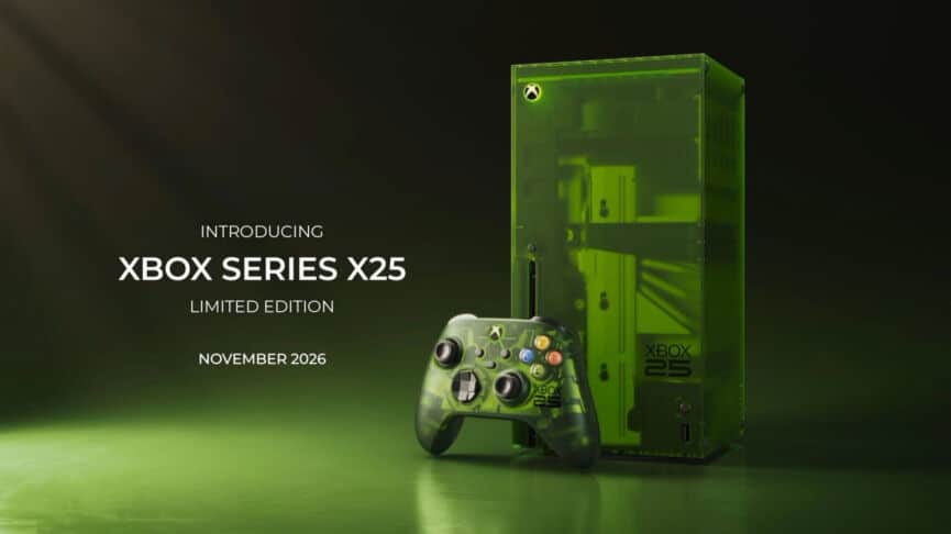 Xbox Series X25 : la console édition limitée à 899 $ arrive en novembre 2026