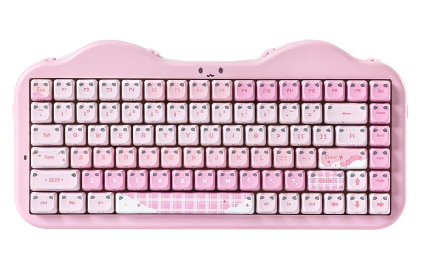 Yunzii C75 MAO Cake Kitten, le clavier mécanique chat sans fil