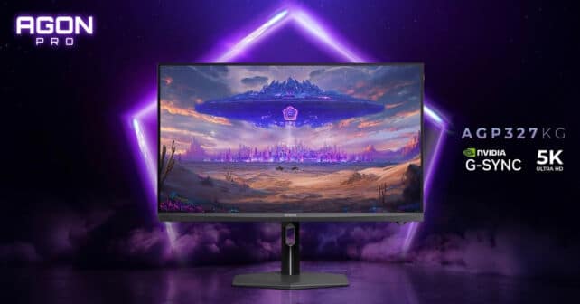 AOC AGP327KG : le premier moniteur 5K avec G-SYNC Pulsar