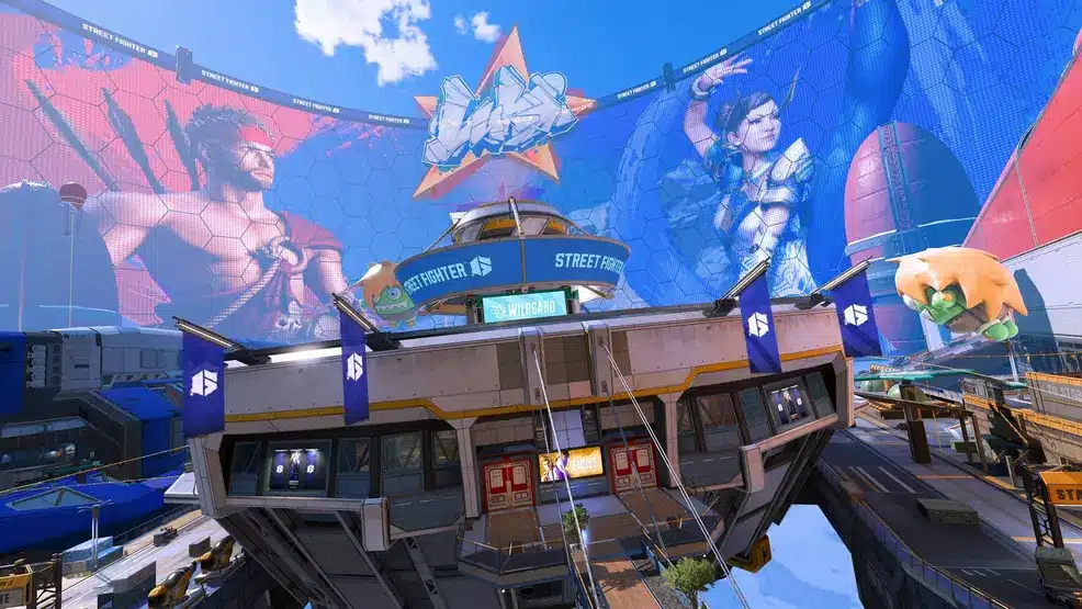 Apex Legends x Street Fighter 6 : Olympus devient un ring géant