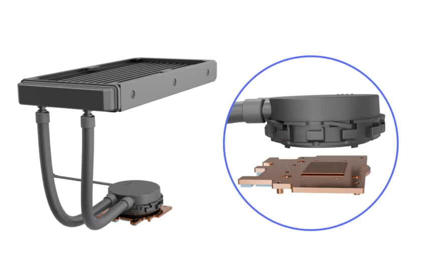 Asetek dévoile un PC de bureau RTX 5070 en watercooling custom au TGS 2026