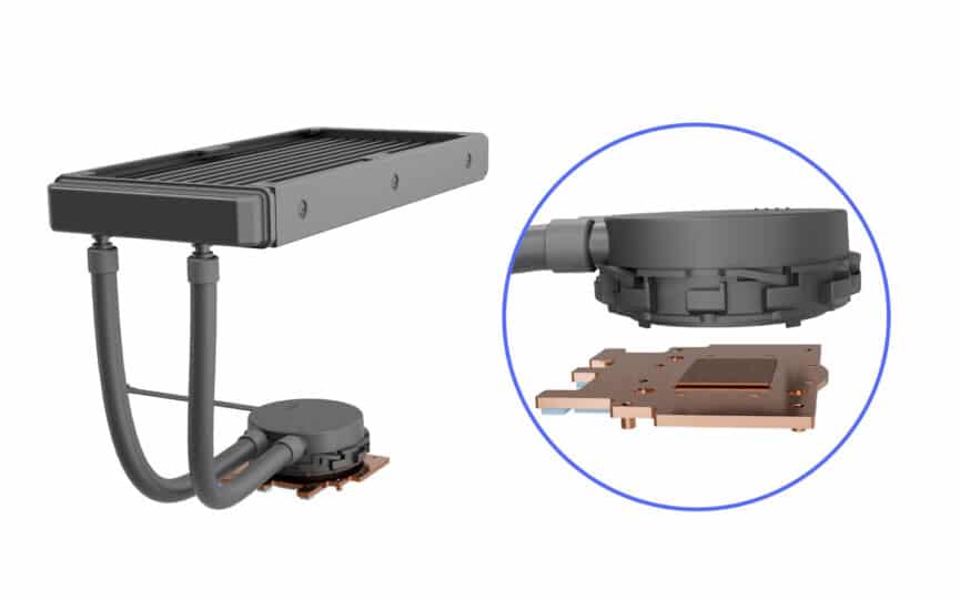 Asetek dévoile un PC de bureau RTX 5070 en watercooling custom au TGS 2026