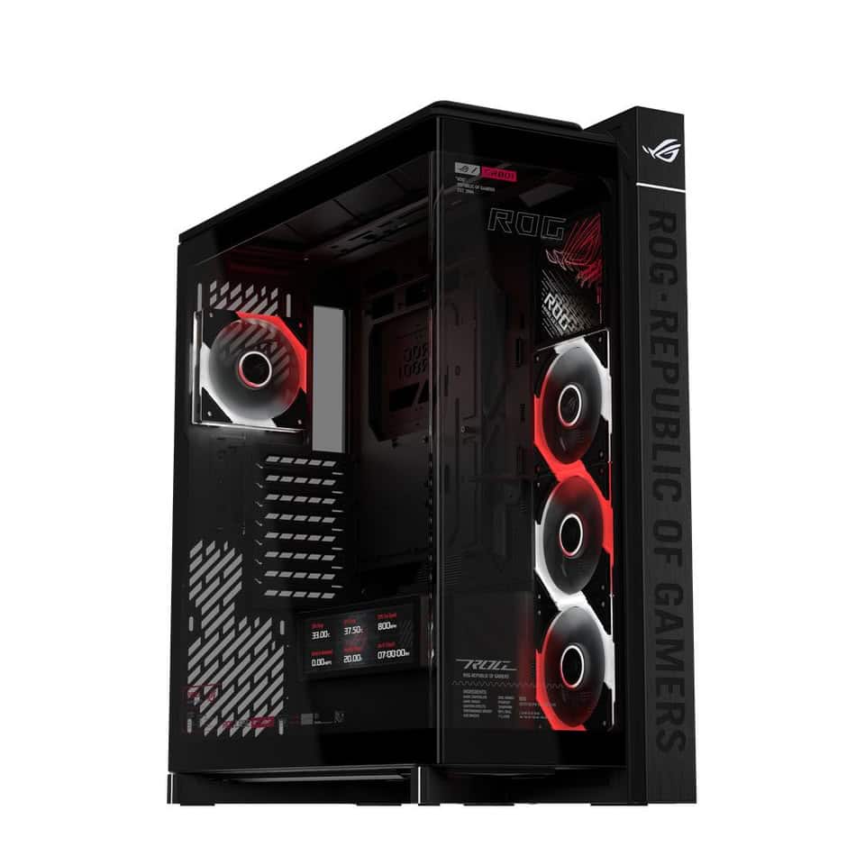 ASUS ROG Cronox : le boîtier EATX avec écran LCD