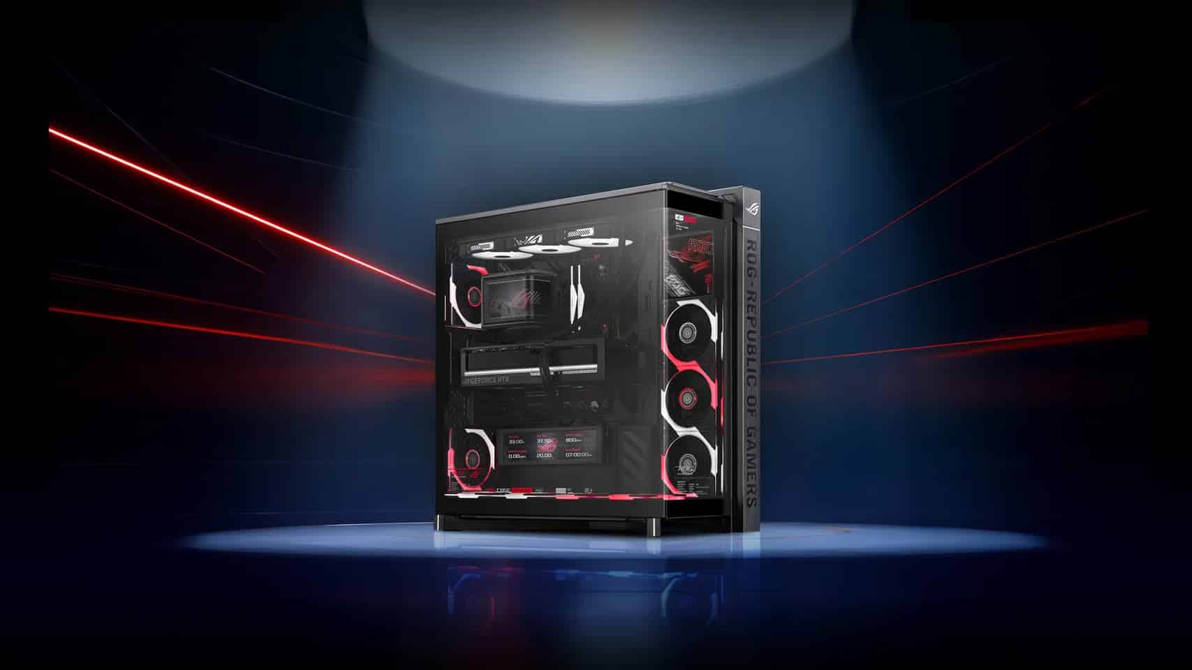 ASUS ROG Cronox : le boîtier EATX avec écran LCD