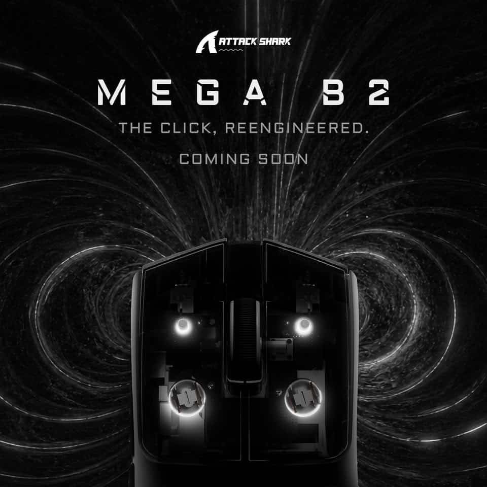 Attack Shark Mega B2 : la souris électromagnétique face au Logitech G Pro X2