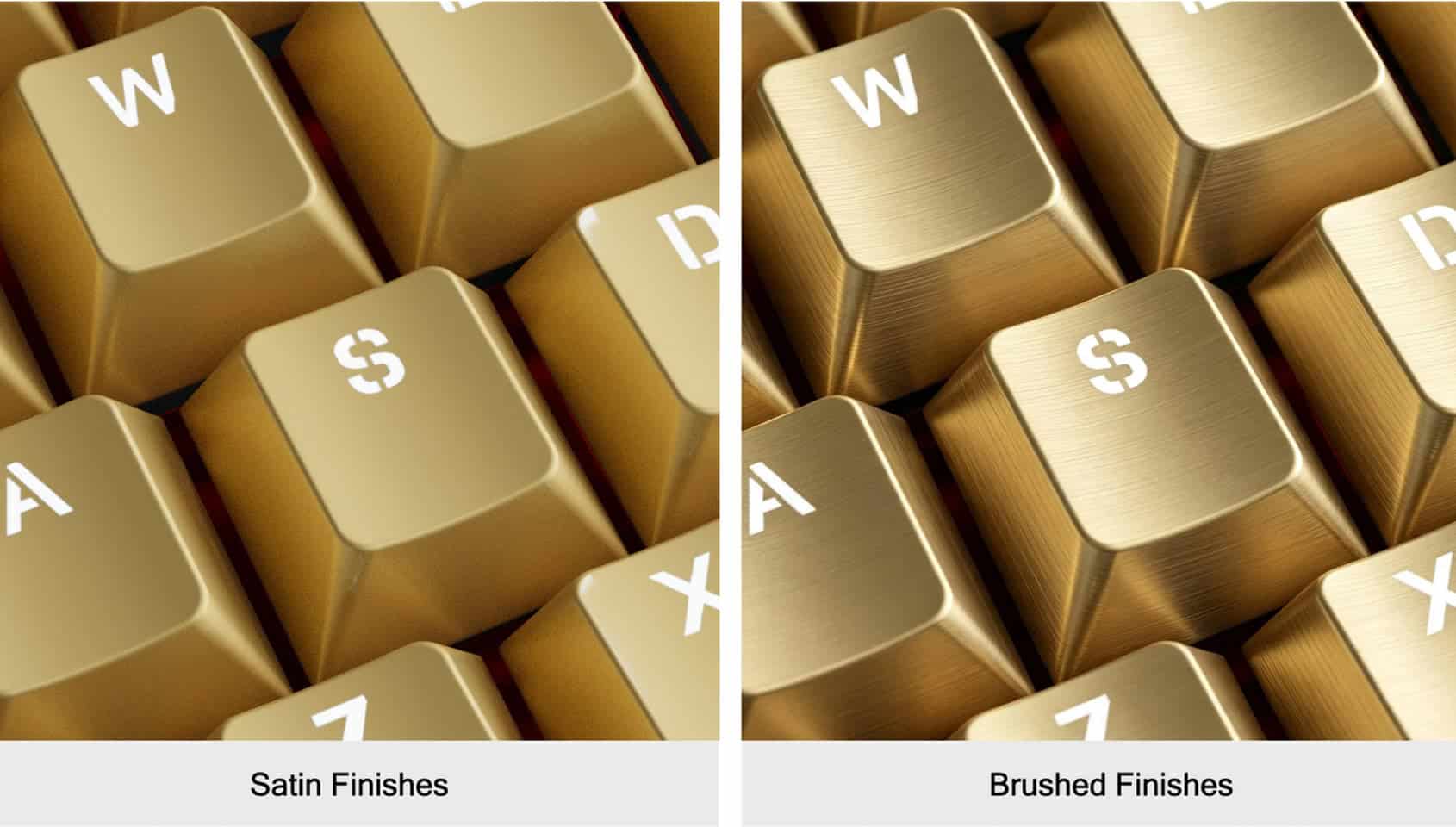 Awekeys dévoile des keycaps métal RGB pour claviers mécaniques