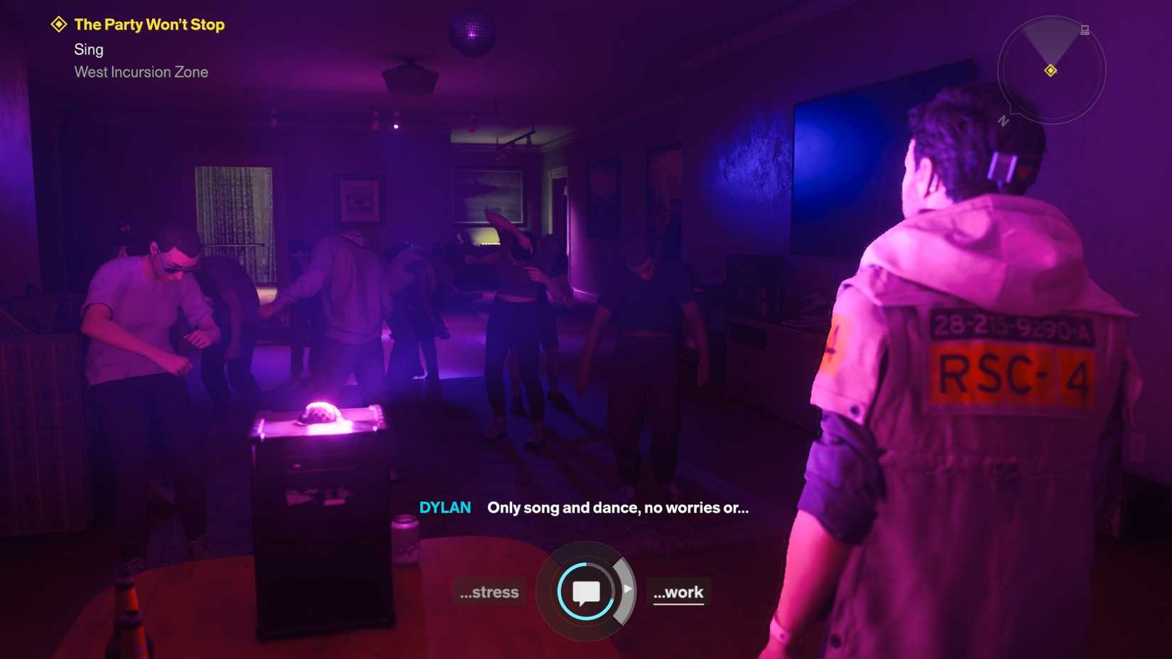 Control Resonant : guide de la quête The Party Won't Stop