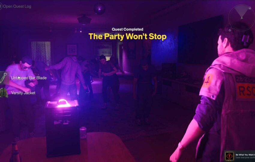 Control Resonant : guide de la quête The Party Won't Stop