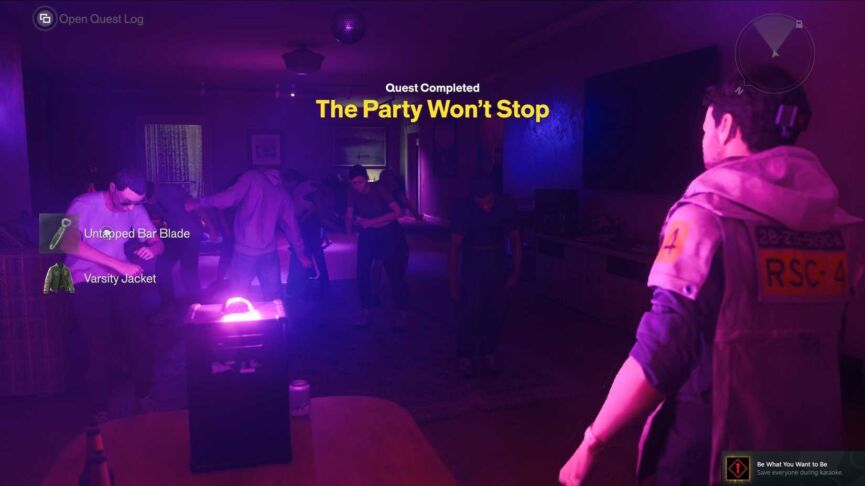 Control Resonant : guide de la quête The Party Won't Stop