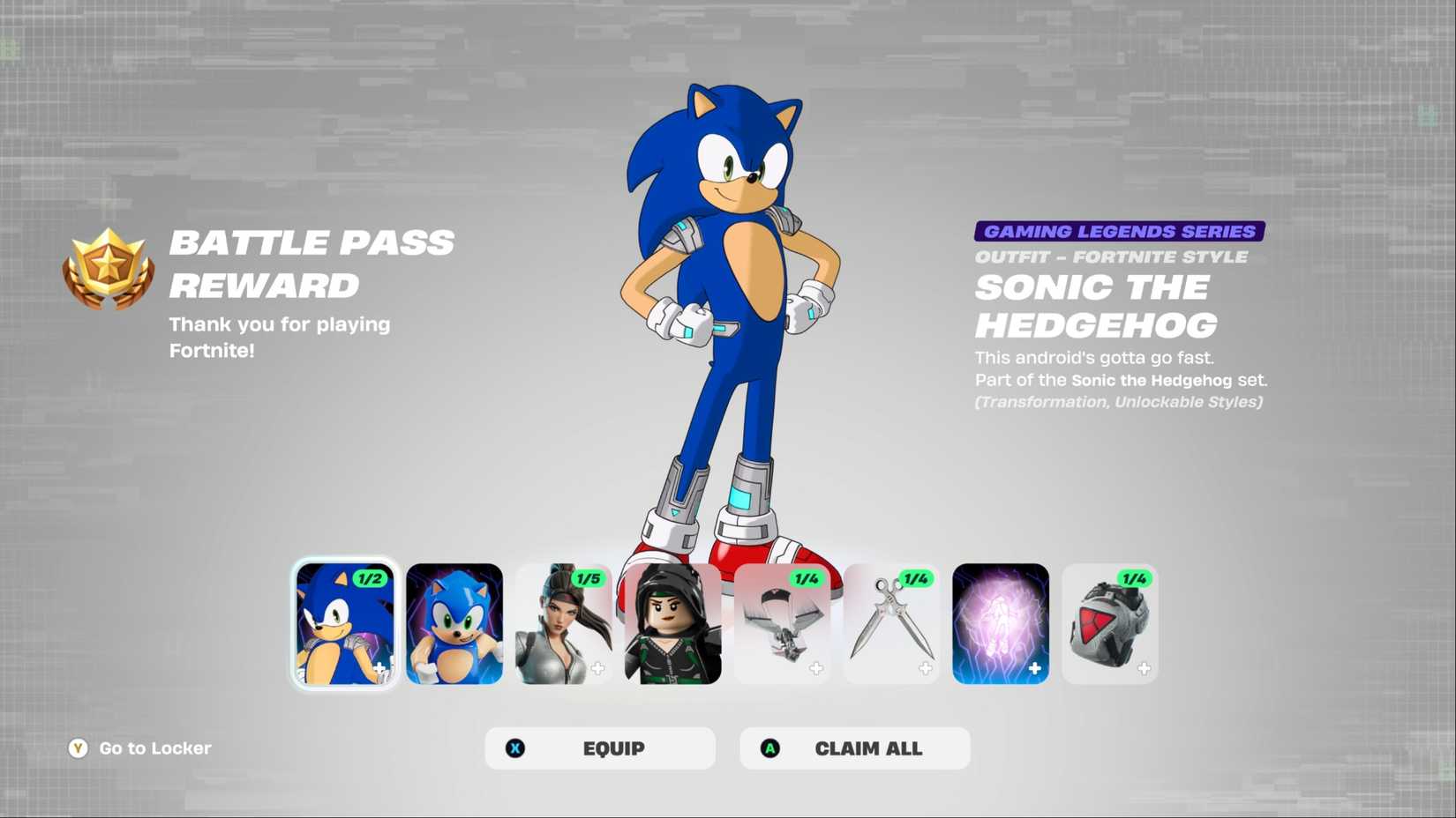 Fortnite Override : Sonic, cheat codes et nouvelles règles