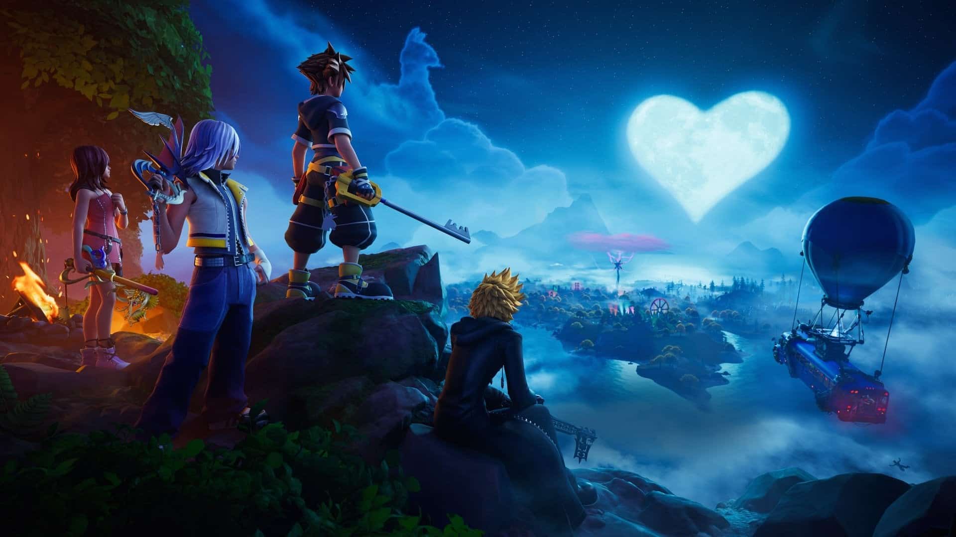 Fortnite : serveurs coupés le 17 septembre pour l'arrivée de Kingdom Hearts