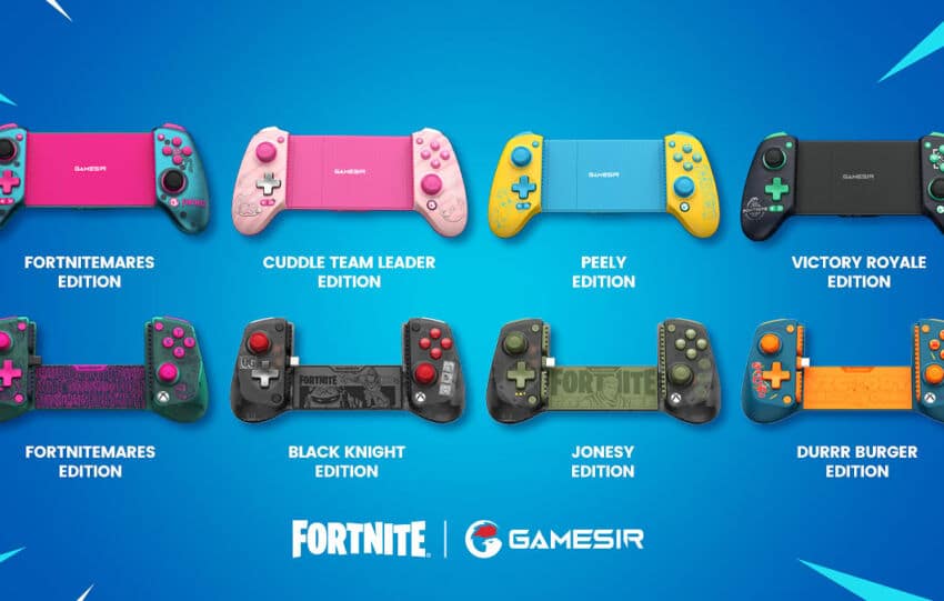 GameSir dévoile une collection officielle de manettes mobiles Fortnite